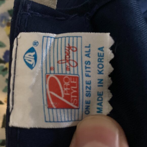 Vintage Duck Head Rope Hat – Navy Blue Embroidered Duck Logo Cap - Picture 5 of 6